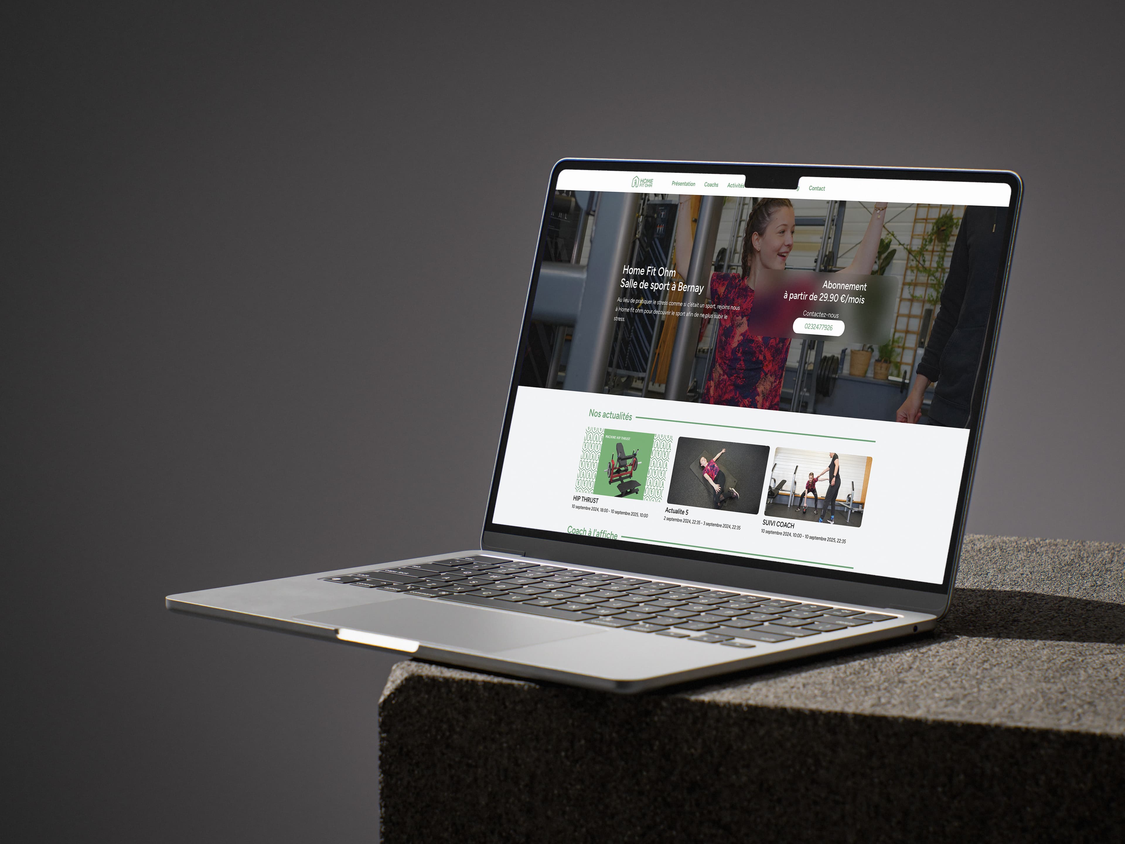 Illustration du projet HomeFitOhm